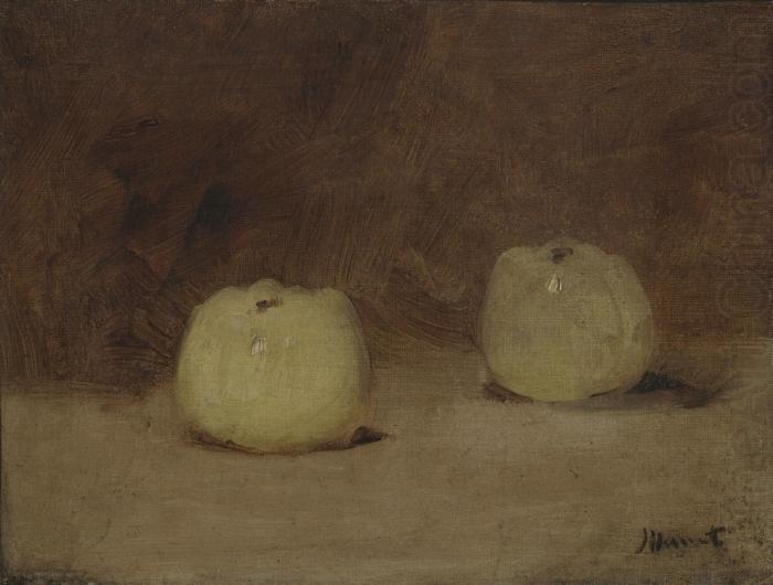 Edouard Manet Still Life with Two Apples china oil painting image